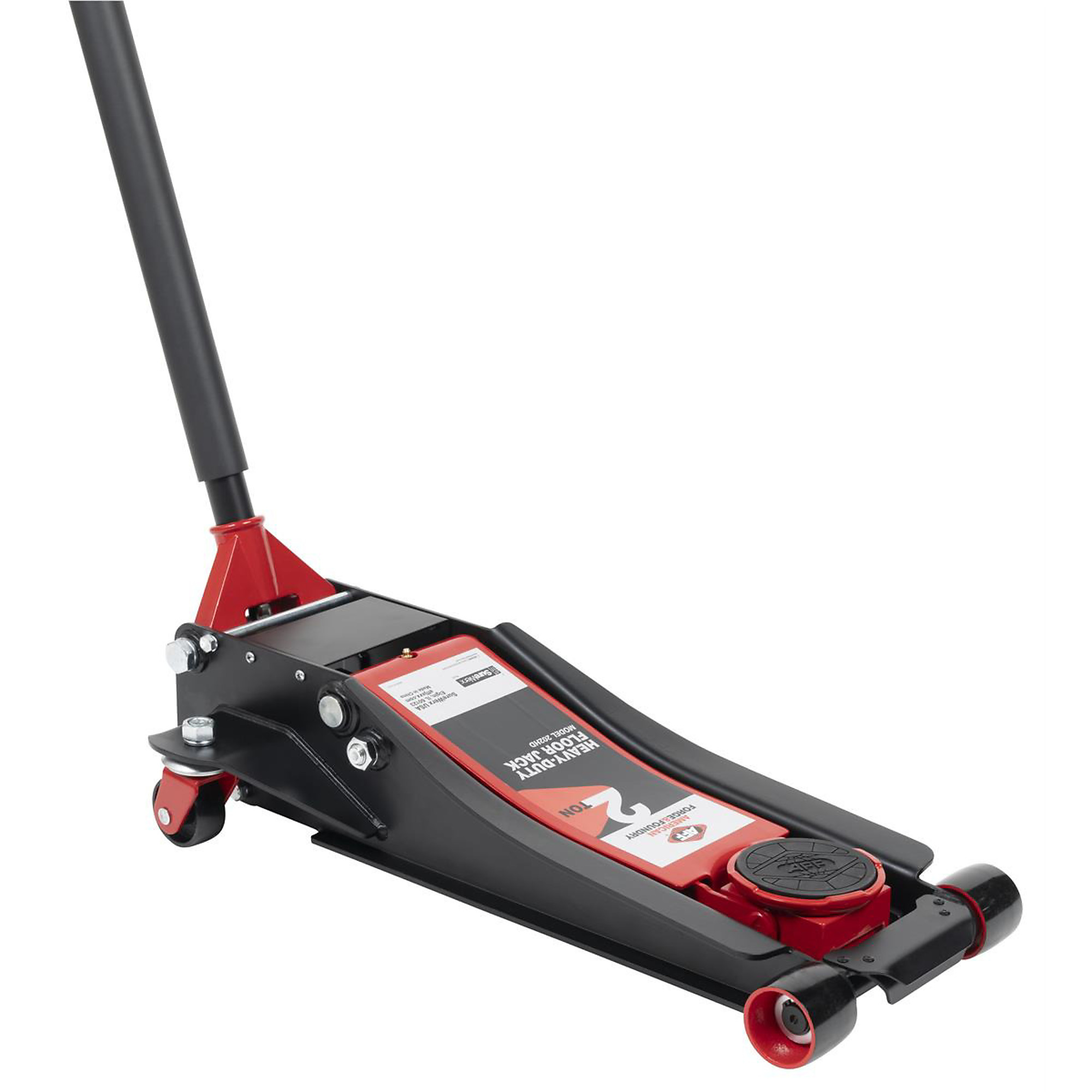 American Forge & Foundry Service Jack — 2-Ton Capacity, Lightning Lift, Short Chassis, Low Profile, Heavy-Duty, Model# INT202HD
